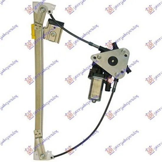 Macara Usa MERCEDES A-CLASS W169 2004->2012 Macara geam usa spate electrica 2008-> (2 cabluri) (EURO dreapta, Perioada 2008 2009 2010 2011 2012