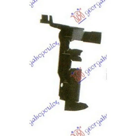 Admisie Aer SKODA OCTAVIA 2 2004->2013 Suport admisie aer radiator PLASTIC 2008->2013 stanga Perioada 2008 2009 2010 2011 2012