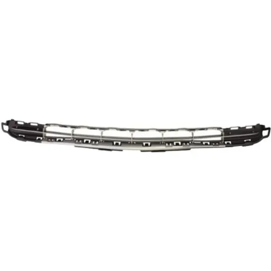 Grila bara fata PEUGEOT 207 2006->2015 perioada 2008 2009 2010 2011 2012 2013 de la an de fabricatie 08/2009, gri, superior