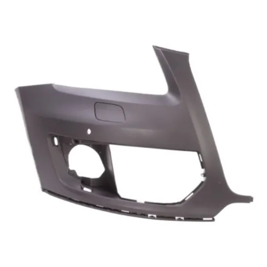 Colt flaps bara fata dreapta AUDI Q5 8RB 2008->2017 perioada 2011 2012 2013 2014 2015 2016 pana la an de fabricatie 2013, cu spalator, cu senzori parcare, cu gauri pentru pilot parcare, cu locas pentru diuze spalare parbriz, prevopsit grund