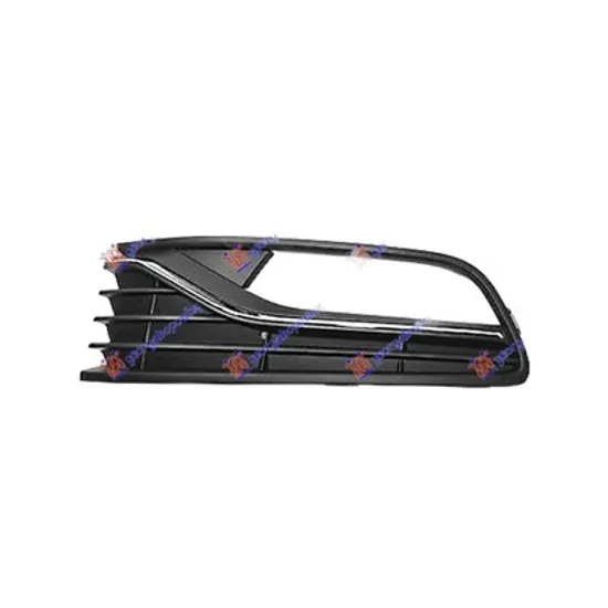 Grila Bara VW POLO 6R1 2009->2020 Grila bara fata cu gauri proiector stanga Perioada 2014 2015 2016 2017