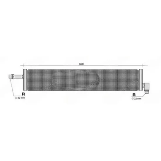 Radiator Motor MERCEDES C-CLASS W205 2013-> Radiator suplimentar 2.0 benzina/hybrid Perioada 2015 2016 2017 2018