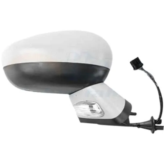 Oglinda exterioara dreapta CITROEN C4 1 LC 2004->2012, C4 COUPE 2004->2013 perioada 2004 2005 2006 2007 2008 2009 2010 2011 de la an de fabricatie 09/2009, cromat, cu semnal, pentru pini 10, cu incalzire, cu senzor de temperatura, rabatare electrica, prevopsit grund,