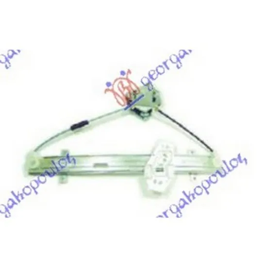 Macara Usa HONDA CIVIC 7 2000->2005 Macara usa fata electrica (fara motor) pentru hatchback stanga Perioada 1999 2000 2001 2002 2003 2004 2005 2006