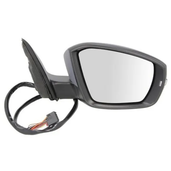 Oglinda SKODA OCTAVIA 3 2012->2019 Oglinda exterioara electrica cu incalzire cu rabatare electrica (cu memorie) pentru vopsit (cu semnal si lampa podea) (15 PIN) DREAPTA Perioada 2013 2014 2015 2016 2017