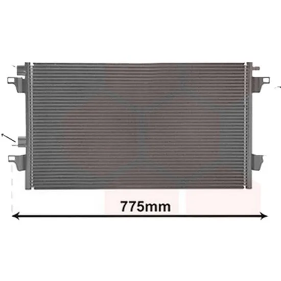 Radiator aer conditionat MERCEDES GLE V167 2018-> pentru GLE 350 e 4-matic , perioada 2020 2021 2022 2023 2024 2025