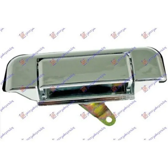 Maner capota spate TOYOTA HILUX 6 1994->2005 Maner hayon cromat Perioada 1997 1998 1999 2000 2001 2002 2003 2004