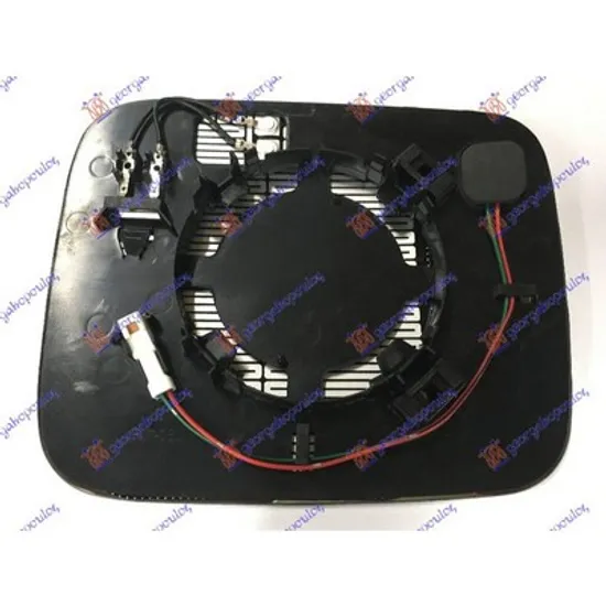 Sticla Oglinda JEEP RENEGADE 2014->2021 Geam oglinda exterioara cu incalzire cu senzor banda stanga Perioada 2014 2015 2016 2017 2018