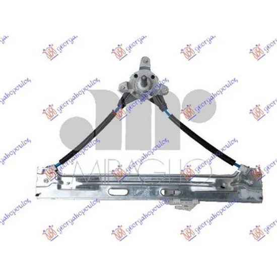 Macara Usa FIAT 500L 2012-> Macara usa spate MANUAL (EUROPE dreapta Perioada 2012 2013 2014 2015 2016 2017 2018 2019 2020 2021