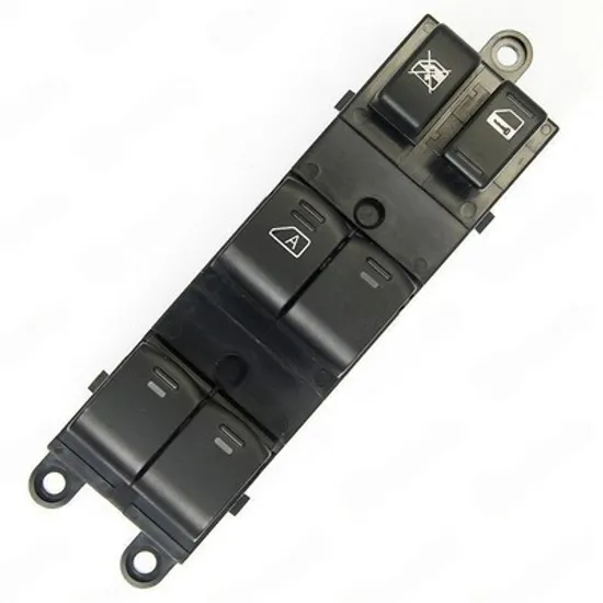 Butoane usa NISSAN TIIDA 2010-> Panou butoane usa fata pentru 4 usi (cu butoane luminate) cu inchidere Comfort (19pin) STANGA Perioada 2010 2011 2012 2013 2014 2015