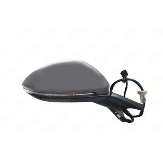 Oglinda VW GOLF 7 2012->2020 Oglinda exterioara electrica cu incalzire pentru vopsit (cu semnal si senzor banda si memorie) (10+2 PIN) DREAPTA Perioada 2016 2017 2018 2019