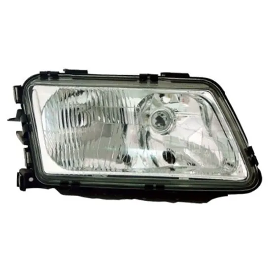 Far dreapta AUDI A3 8L1 1996->2004 perioada 1996 1997 1998 1999 2000 2001 2002 2003 pana la an de fabricatie 09/2000, fara motor reglaj, cu bec H7/H1