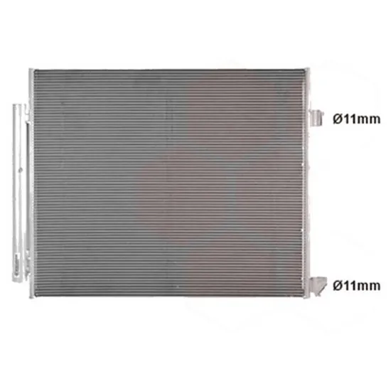Radiator aer conditionat RENAULT LOGAN / STEPWAY 2 2012-> 1.6 60KW 82CP , pentru motor K7M 812 perioada 2014 2015,2016,2017,2018 2019