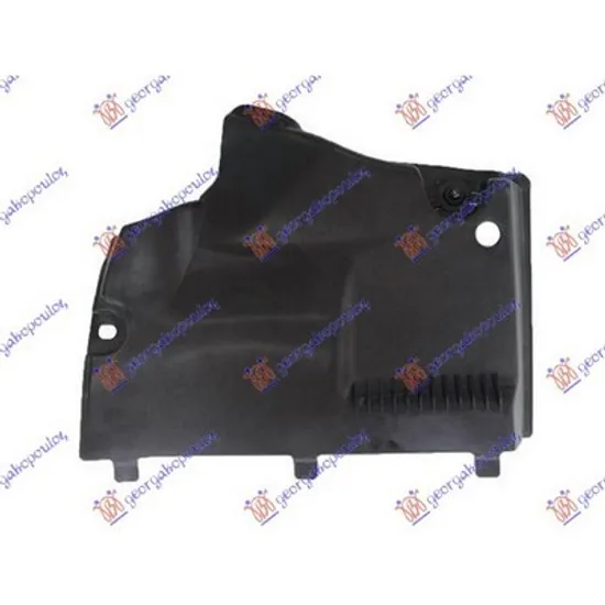 Scut Motor AUDI A4 B8 2007->2015 Scut inferior fata PLASTIC stanga Perioada 2007 2008 2009 2010 2011 2012 2013 2014 2015
