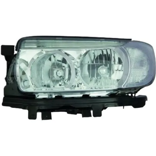 Far stanga SUBARU FORESTER SG 2002->2008 perioada 2002 2003 2004 2005 de la an de fabricatie 04/2005, cu motor reglaj, cu reglaj electric, cu bec H1, cu bec HB3