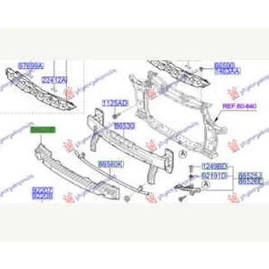 Absorbant Soc Bara HYUNDAI i10 2013->2020 Absorbant soc bara fata original 2016-> Perioada 2016 2017 2018 2019