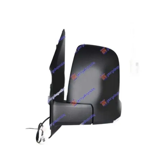 Oglinda exterioara stanga MERCEDES SPRINTER 907 910 2018-> perioada 2018 2019 2020 2021 2022 2023 cu semnal, reglaj manual, brat oglinda scurt, fara incalzire,