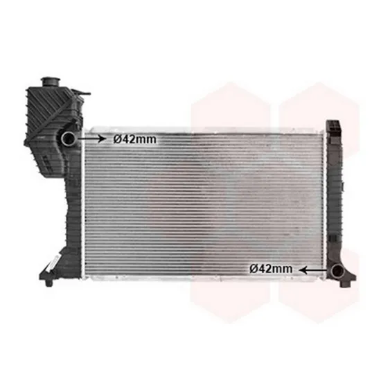 Radiator Motor MERCEDES SPRINTER 901, 902 1995->2006 Radiator ->2000 manuala -A/C 68x40,8 BEHR Perioada 1996 1997 1998 1999 2000