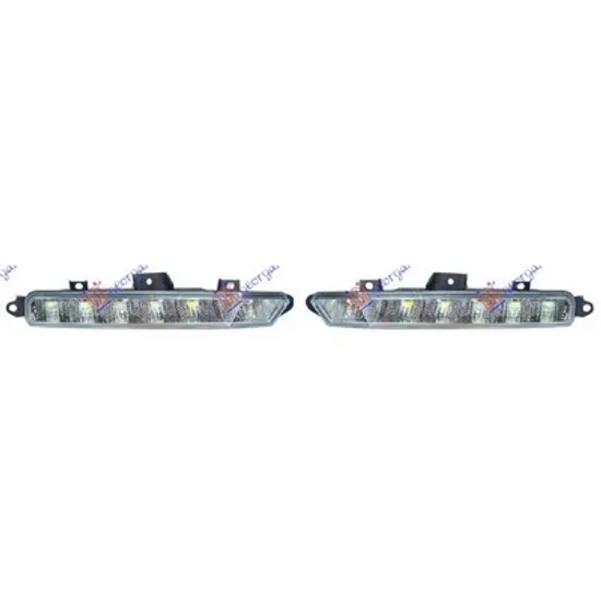Lampa Fata MERCEDES E-CLASS W212 2009->2015 Lampa daylight (AMG) LED (SET) Perioada 2009 2010 2011 2012 2013 2014 2015 2016
