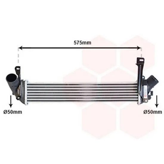 Intercooler RENAULT KANGOO 1997->2007 Radiator intercooler 1,5 DCI 530x100x42 Perioada 1997 1998 1999 2000 2001 2002 2003 2004 2005 2006 2007