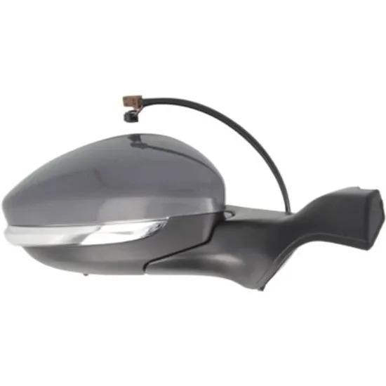 Oglinda exterioara dreapta PEUGEOT 208 2 2019-> perioada 2019 2020 2021 2022 2023 2024 cu 2 mufe, cu semnal, inaltime cm 19,5, latime cm 36, lungime cm 32, reglaj electric, numar pini 9, cu senzor de temperatura, cu incalzire, prevopsit grund