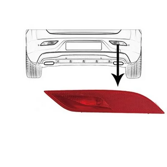 Stop Ceata Spate VOLVO V40 2012-> Lampa ceata bara spate E dreapta Perioada 2012 2013 2014 2015 2016 2017 2018