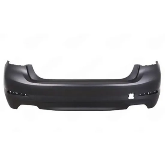 Bara Spate BMW 5 G30, F90 2016-> Bara spate pentru vopsit SEDAN (LUXURY/SPORT LINE) (cu 2 gauri patrate esapament simplu) Perioada 2016 2017 2018 2019 2020