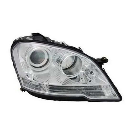 Far dreapta MERCEDES M-CLASS W164 2005->2011 perioada 2005 2006 2007 2008 2009 2010 2011 de la an de fabricatie 07/2008, cu motor reglaj, semnal transparent, cu reglaj electric, cu bec H7/H7