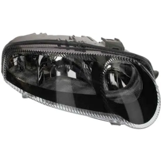 Far dreapta ALFA ROMEO 147 2000->2010 perioada 2001 2002 2003 2004 2005 2006 2007 2008 2009 2010 pana la an de fabricatie 02/2005, fara motor reglaj, fumuriu, cu reglaj electric, cu bec H7/H7/H1, pentru GTA