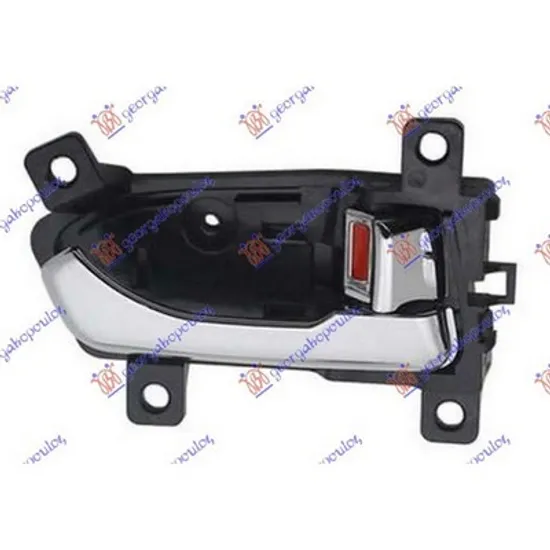 Maner Usa KIA SPORTAGE 4 2015-> Maner usa fata/spate interior argintiu dreapta Perioada 2015 2016 2017 2018