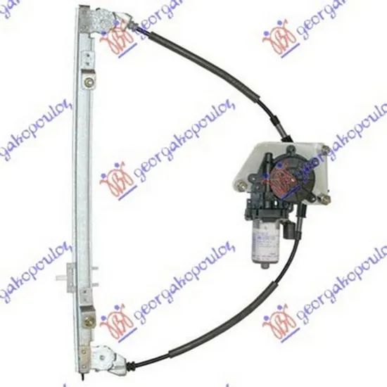 Macara Usa FIAT PALIO 178 1996-> Macara geam usa electrica fata 3 usi (EUROPE) stanga, 1999->2004 Perioada 1996 1997 1998 1999 2000 2001 2002 2003 2004