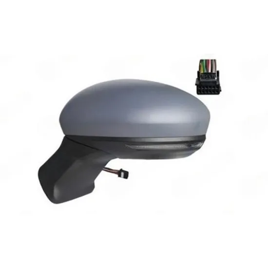 Oglinda MITSUBISHI ASX 2023-> Oglinda exterioara electrica cu incalzire cu rabatare electrica pentru vopsit (cu semnal) (10PIN) STANGA Perioada 2023 2024 2025