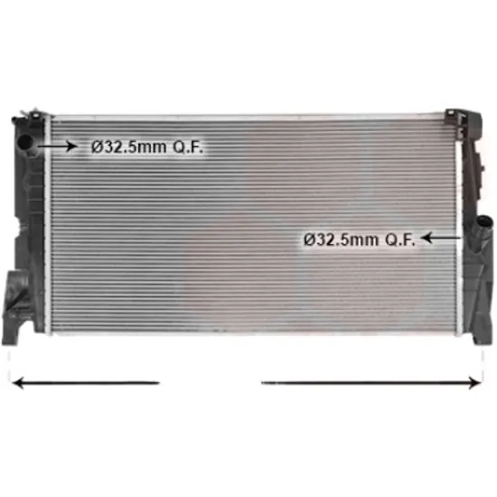 Radiator apa MINI COUNTRYMAN F60 2016-> pentru Cooper, perioada 2016 2017 2018 2019 2020 2021