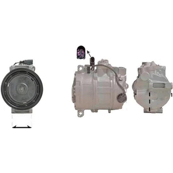 Compresor aer conditionat VW TOUAREG 2010->2018 pentru 3.0 V6 TSI, perioada 2010 2011 2012 2013 2014 2015 2016 2017 2018