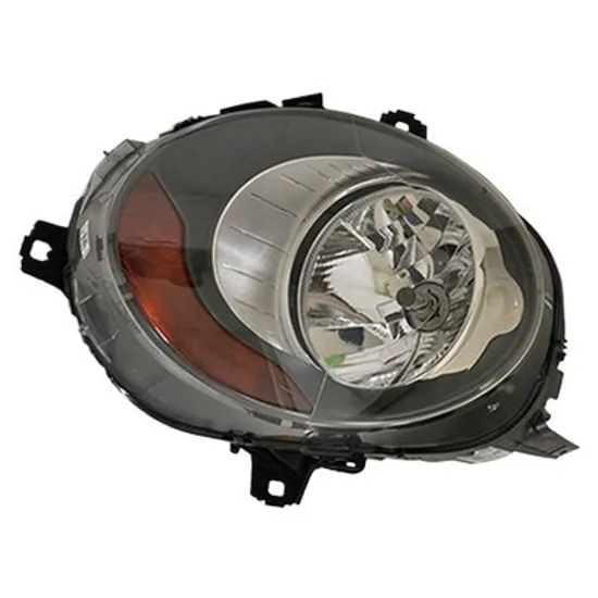 Far stanga MINI CLUBMAN F54 2014-> perioada 2014 2015 2016 2017 2018 2019 cu motor reglaj, semnal galben, cu reglaj electric, cu bec H4