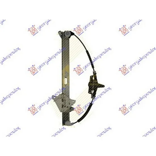 Macara Usa MAZDA 3 BM 2013-> Macara geam usa fata electrica fara motor EUROPE dreapta 2013->2016 Perioada 2014 2015 2016