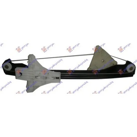 Macara Usa VW POLO 9N 2001->2012 Macara usa spate electrica fara motor stanga, Perioada 2001 2002 2003 2004 2005 2006 2007 2008