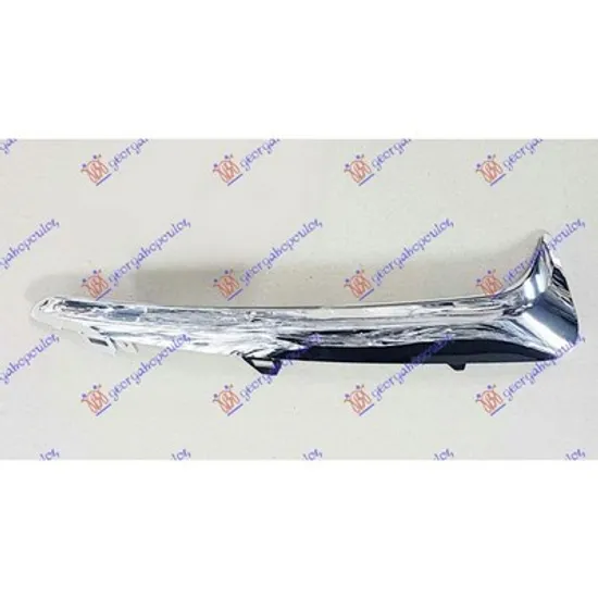 Grila Bara TOYOTA YARIS 2013->2020 Grila bara fata laterala bandou cromat dreapta Perioada 2017 2018 2019 2020 2021 2022 2023