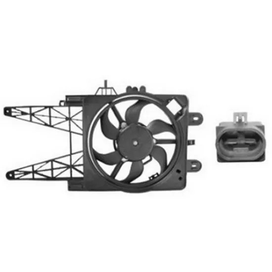 Ventilator Motor FIAT PUNTO 188 1999->2012 Electroventilator complet +A/C VALEO TYPE 1999->2003 Perioada 1999 2000 2001 2002 2003