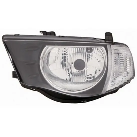 Faruri MITSUBISHI L200 2005->2015 Far cu reglaj electric cromat 2009-> E stanga Perioada 2009 2010 2011 2012 2013 2014 2015