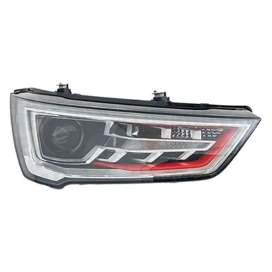 Faruri AUDI A1 8X1,8XK 2010->2018 Far Bi-XENON cu Daylight LED (S1 ornament rosu) (HELLA) DREAPTA Perioada 2014 2015 2016 2017 2018