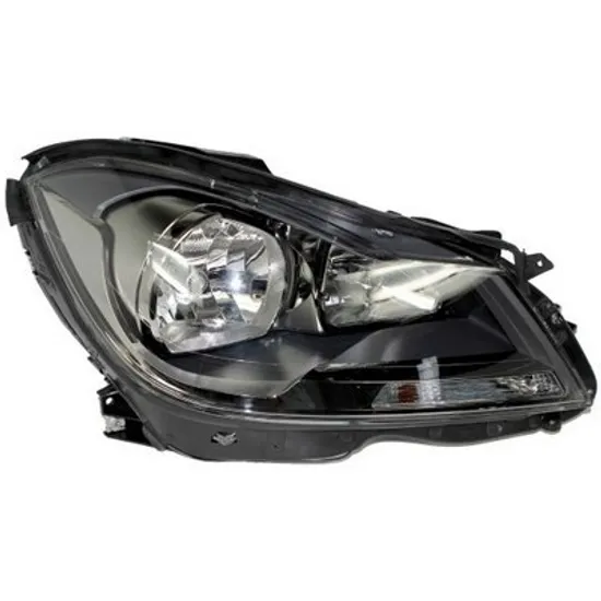 Faruri MERCEDES C-CLASS W204 2007->2014 Far reglaj electric gri (E) (TYC) dreapta Perioada 2007 2008 2009 2010 2011