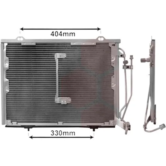 Radiator aer conditionat AUDI TT Roadster 2014-> 2.0 TFSI 169KW 230CP , pentru motor CHHC perioada 2014 2015,2016,2017,2018 2019