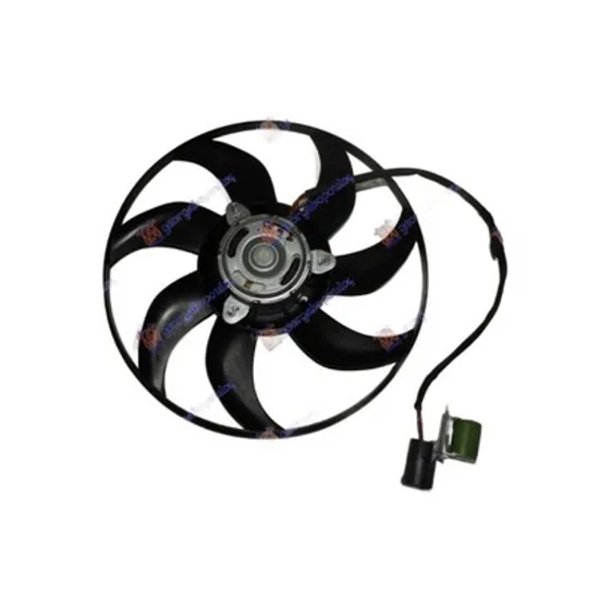 Ventilator Motor OPEL ASTRA H 2004->2014 Electroventilator racire (motor+elice) (4PIN) (390mm) Perioada 2004 2005 2006 2007 2008 2009