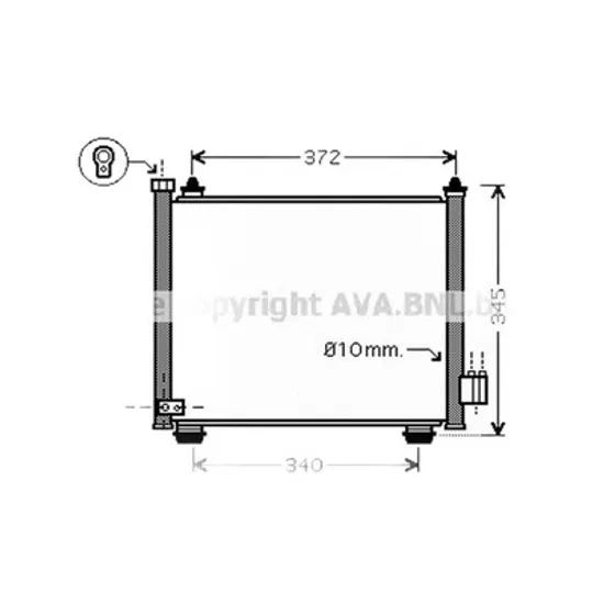 Radiator Aer Conditionat SUZUKI IGNIS 2 2003-> Radiator aer conditionat 1 3 DDiS 03 - 38 5x30 8x20 Perioada 2003 2004 2005 2006 2007 2008 2009 2010 2011 2012 2013 2014 2015