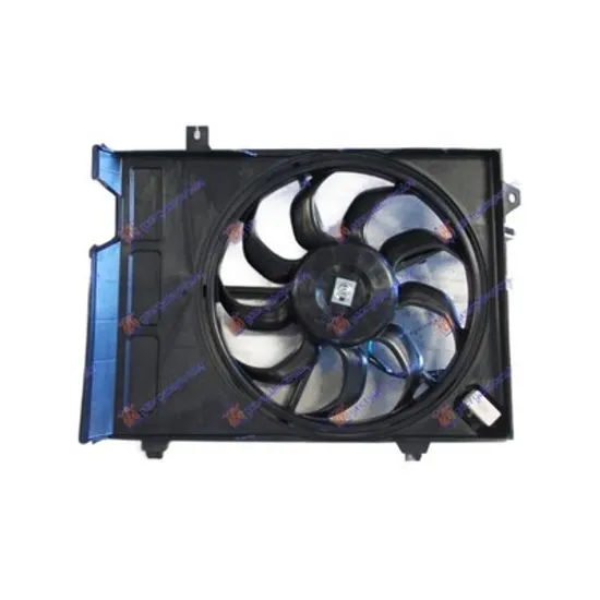 Ventilator Motor HYUNDAI GETZ 2001->2010 Electroventilator radiator 1.6 cu/fara aer conditionat (33cm) Perioada 2002 2003 2004 2005 2006 2007 2008 2009 2010