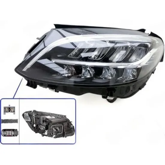 Faruri MERCEDES C-CLASS Coupe C205 2015-> Far MULTIBEAM LED (fara LOGO) (HELLA) STANGA Perioada 2015 2016 2017 2018 2019 2020