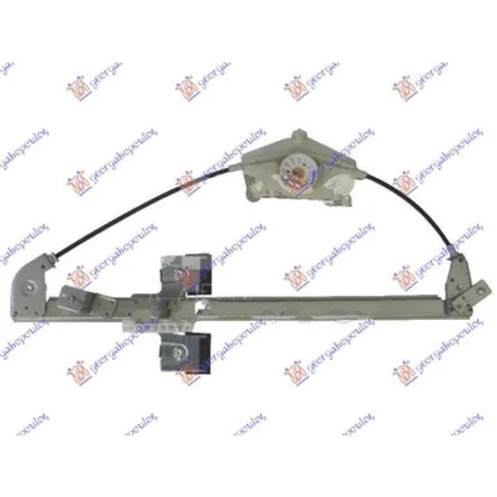 Macara Usa AUDI Q3 8UB, 8UG 2011->2018 Macara usa spate electrica (fara motor) dreapta, Perioada 2011 2012 2013 2014 2015 2016 2017 2018