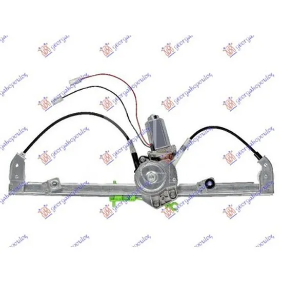 Macara Usa FORD FOCUS 1 1998->2008 Macara geam usa spate electrica (2 cablu) EUROPE stanga Perioada 1998 1999 2000 2001 2002 2003 2004