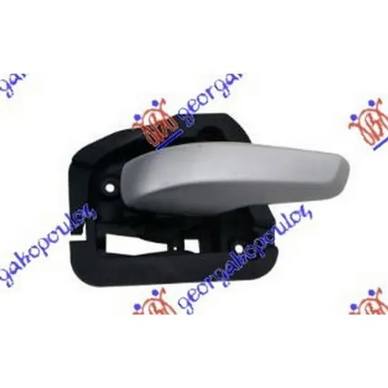 Maner Usa SMART FORTWO cupe 451 2007->2014 Maner usa fata interior argintiu dreapta Perioada 2007 2008 2009 2010 2011 2012 2013 2014